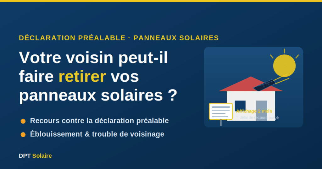 voisin panneaux solaires