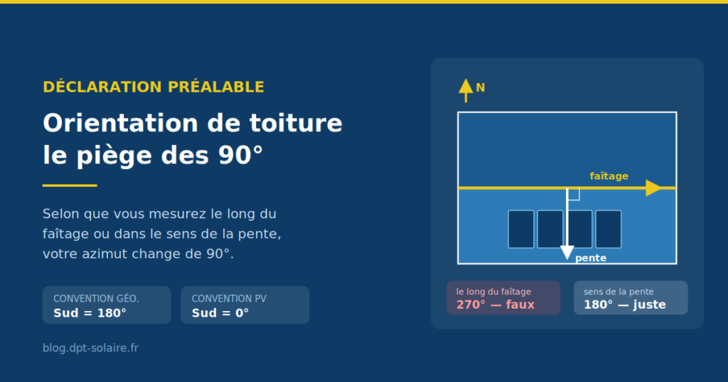 L'azimut compliqué ou pas
